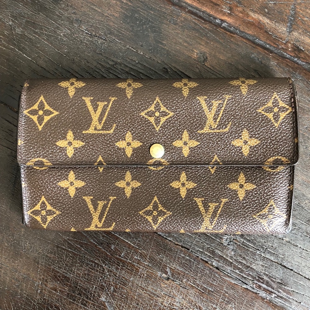 Louis Vuitton Portefeuille Sarah Monogram Long W
